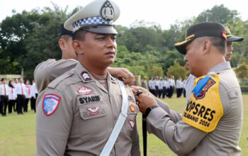 Operasi Keselamatan Telabang 2025 Resmi Dimulai, Polres Lamandau Gencarkan Razia