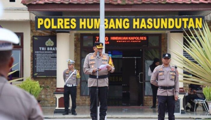 Kapolres Humbahas Galakkan Kesadaran Berlalu Lintas di Operasi Keselamatan Toba 2025