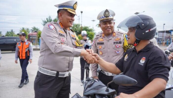 Dirlantas Polda Aceh Gelar Ops Keselamatan Seulawah 2025, Sopir Angkutan Umum L300 di Bireuen Jalani Tes Urine