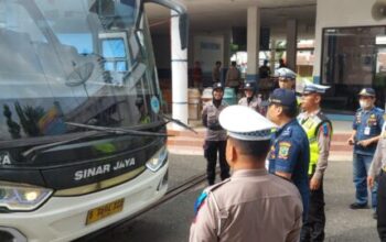 Pastikan Keamanan Transportasi, Polres Banjarnegara Gelar Ramp Check