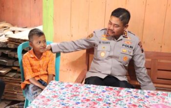 Patroli Siber Temukan Keluarga Dalam Kesulitan, Kapolres Grobogan Sigap Beri