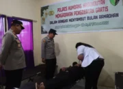 Peduli Warga, Polres Humbahas Gelar Pemeriksaan Kesehatan Gratis Jelang Ramadhan