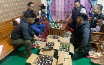 Penertiban Miras Di Magelang Kota, Polisi Sita 312 Botol Minuman