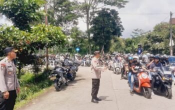 Pengamanan Ditingkatkan, Polisi Boyolali Kawal Suporter Persebi Ke Jati Diri