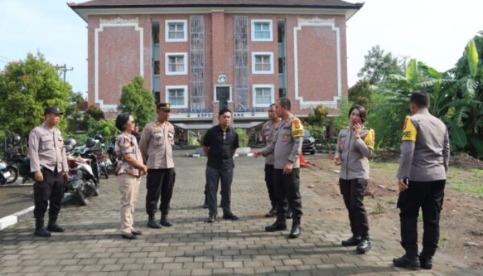 Polres Jembrana Cek Pembangunan Gedung SPPG, Upaya Tingkatkan Pelayanan Gizi