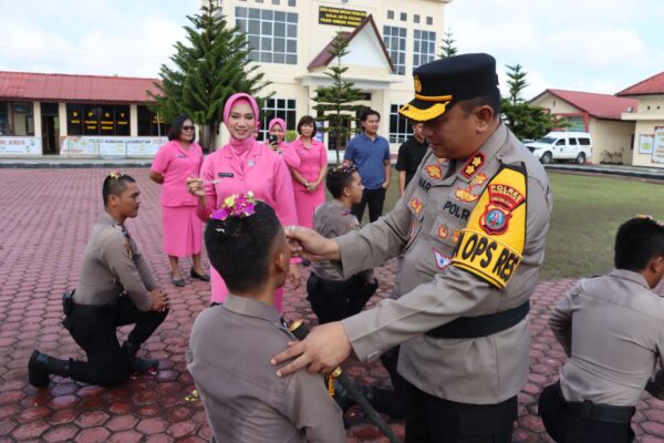 Perkuat Pelayanan Kepolisian, Polres Humbahas Sambut 15 Bintara Remaja