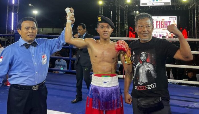 Petinju dari Polresta Malang Kota Sabet Gelar Juara di Ajang Nasional