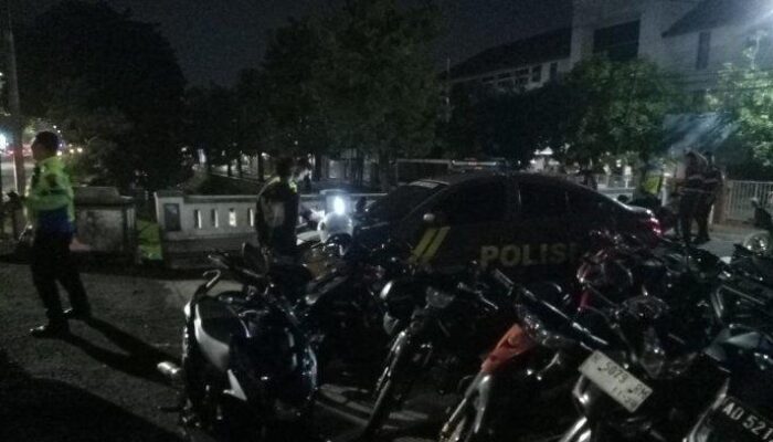 Polisi Amankan 19 Motor dari Arena Balap Liar di Kendal