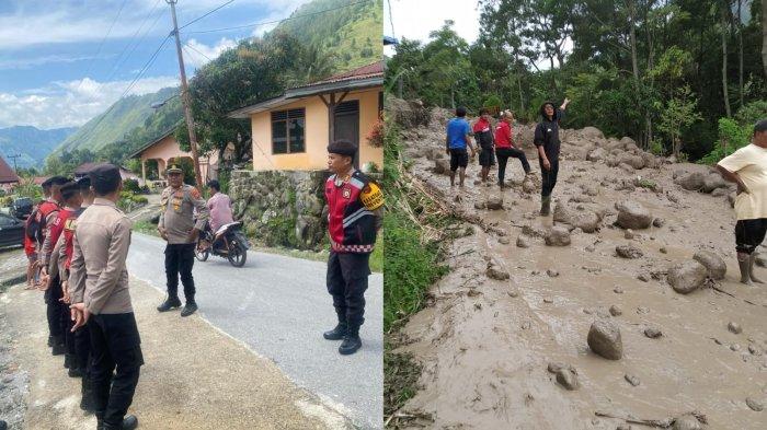 Polisi Bergerak Cepat Bantu Korban Longsor Di Tipang Bakkara