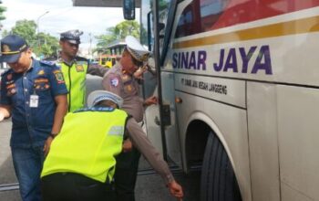 Polres Banjarnegara Gelar Ramp Check Untuk Tingkatkan Keselamatan Lalu Lintas