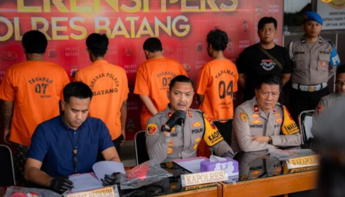 Polres Batang Berhasil Ungkap Tiga Kasus Curanmor, Ini Modus dan Barang Buktinya!