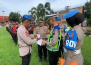 Polres Batang Gelar Sidak Kelengkapan Kendaraan Anggota Sebelum Bertugas