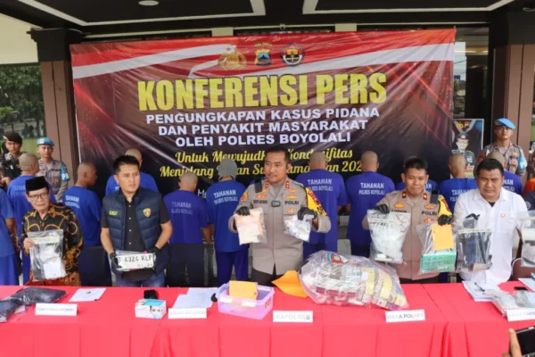 Polres Boyolali Bongkar Modus Baru Peredaran Narkoba, 91 Kasus Terungkap