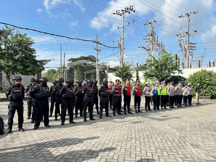 Polres Boyolali Kawal Eksekusi Tanah Dan Bangunan Di Mojosongo