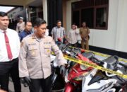 Polres Grobogan Bekuk Komplotan Curanmor, Barang Bukti Dijual Online