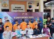 Polres Grobogan Berhasil Bongkar 5 Kasus Kriminal Dalam Waktu Sebulan