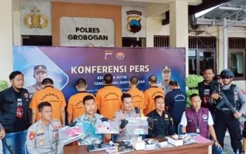 Polres Grobogan Berhasil Bongkar 5 Kasus Kriminal Dalam Waktu Sebulan