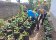 Polres Jembrana Dukung Pemberdayaan Warga Lewat Pekarangan Produktif