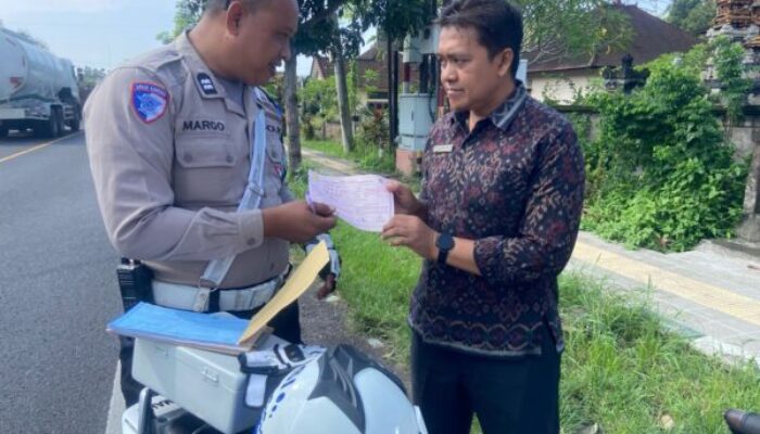 Polres Jembrana Gaungkan Kesadaran Berlalu Lintas di Ops Keselamatan Agung 2025