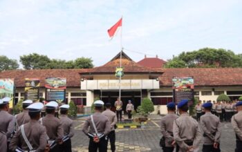 Polres Jembrana Gelar Apel Jam Pimpinan Di Awal Pekan