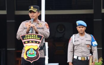 Polres Jembrana Gelar Apel Jam Pimpinan Untuk Optimalkan Kinerja