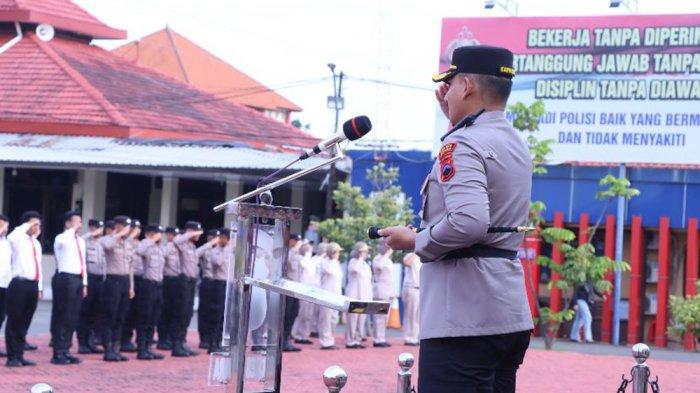 Polres Jepara Beri Penghormatan, Kompol Slamet Raharjo Naik Pangkat