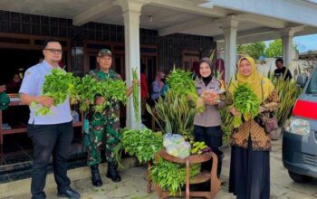 Polres Karanganyar Perkuat Ketahanan Pangan Lewat Saling Silang Bergizi