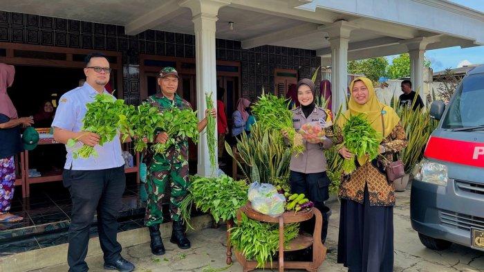 Polres Karanganyar Perkuat Ketahanan Pangan Lewat Saling Silang Bergizi