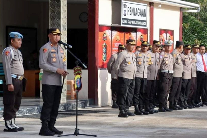 Polres Lamandau Perkuat Pengamanan Jelang Putusan Sengketa Pilkada