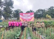 Polres Semarang Dukung Ketahanan Pangan Lewat Kunjungan Ke Kelompok Tani