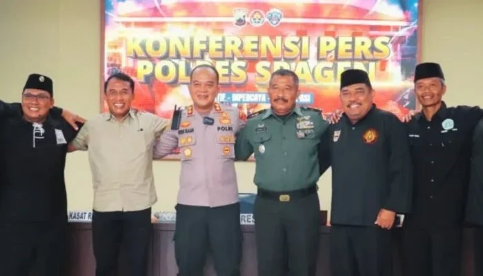 Polres Sragen Pertemukan 4 Tokoh Perguruan Silat untuk Redam Ketegangan