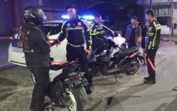 Polresta Banyumas Gelar Patroli, 7 Motor Knalpot Brong Disita