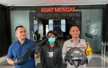 Polresta Malang Kota Amankan Pelaku Aksi Koboi Jalanan Yang Sempat