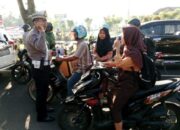 Hari Kelima Operasi Semeru 2025, Polresta Malang Kota Gencarkan Sosialisasi Keselamatan Berkendara