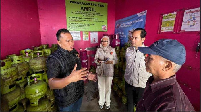 Polresta Malang Kota Gelar Sidak Lpg 3 Kg, Agen Dan