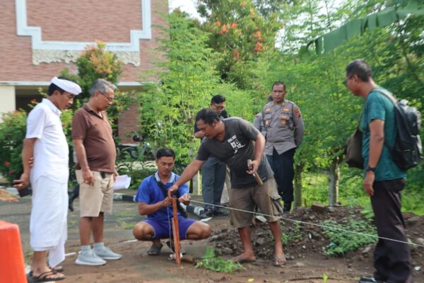 Progres Pembangunan Gedung Sppg Polres Jembrana Dipantau Demi Pelayanan Optimal