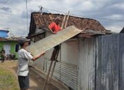 Mencekam! Puting Beliung di Kranji Banyumas Hantam Rumah Warga