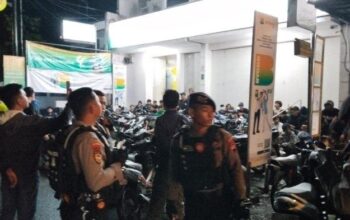 Razia Balap Liar Di Majenang Cilacap, Puluhan Motor Terjaring