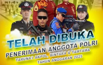 Rekrutmen Polri 2025 Dibuka! Polda Kalteng Sediakan Jalur Akpol, Bintara,