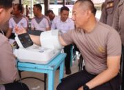 Rikkes Berkala Di Polres Lamandau, Upaya Jaga Kesehatan Personel