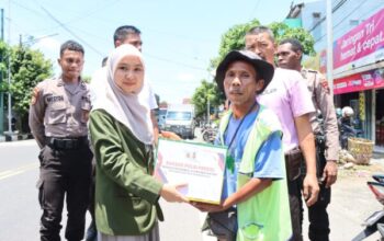 Sambut Bulan Suci, Polres Banjarnegara Dan Mahasiswa Berbagi Lewat Bakti