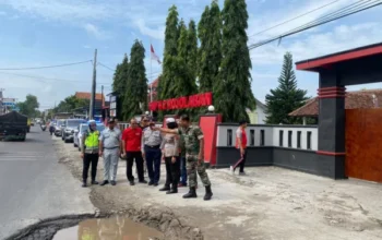 Satlantas, Dishub, Dan Jasa Raharja Cek Kondisi Jalan Bekonang Mojolaban