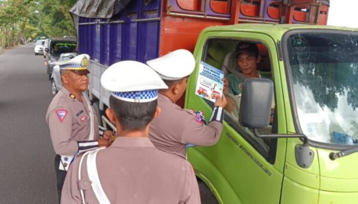 Satlantas Polres Jembrana Sosialisasikan Keselamatan, Dorong Kepatuhan Berlalu Lintas