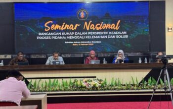 Seminar Nasional: Rekomendasi Perbaikan Rancangan Kuhap Demi Keadilan Yang Lebih