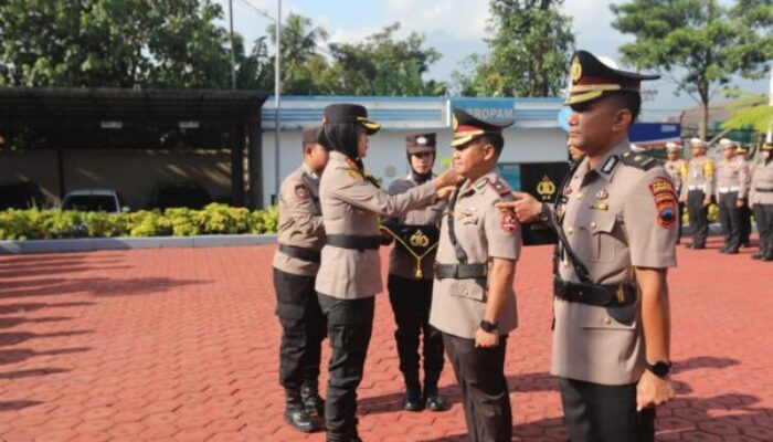 Kapolres Semarang AKBP Ratna Pimpin Sertijab Wakapolres dan Kabag Logistik