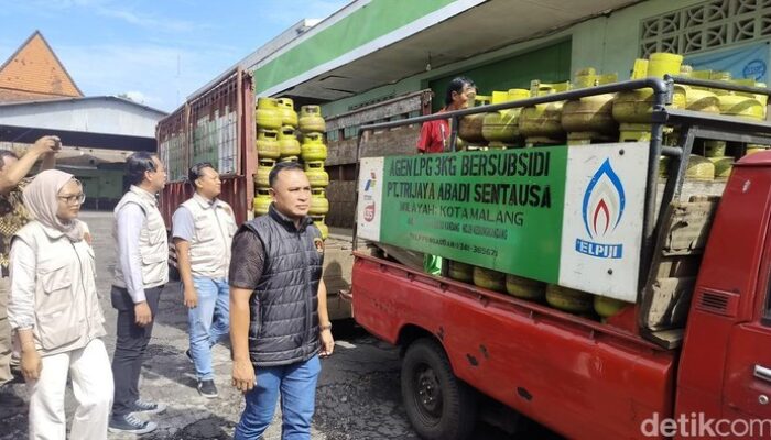 Polisi Kota Malang Sidak Distribusi Elpiji 3 Kg, Temukan Penyimpangan?