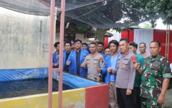 Sinergi Dengan Polres, Mahasiswa Pemalang Dukung Program Pekarangan Pangan Lestari