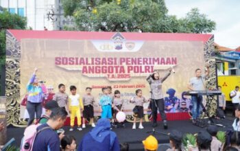 Sosialisasi Rekrutmen Terpadu Polri Di Cfd Semarang: Masuk Polisi Gratis!