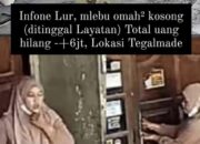 Terekam Cctv! Emak Emak Satroni Rumah Di Sukoharjo, Uang Rp 6