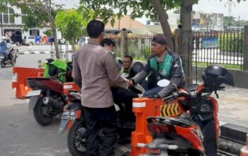 Tingkatkan Kesadaran Ojol, Polres Tegal Kota Laksanakan Binluh Operasi Candi